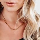 TINY DOTS NECKLACE GOLD