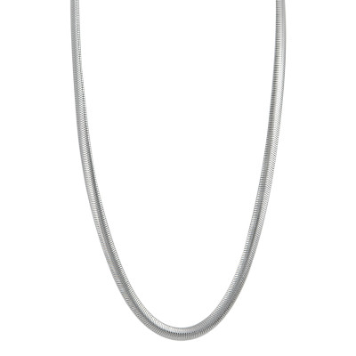 BOLD SNAKE CHAIN SILVER