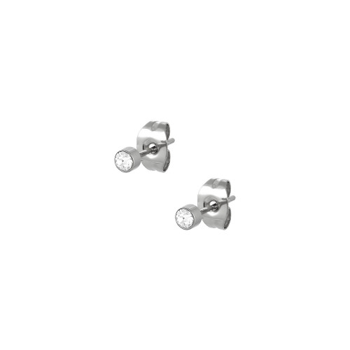 DIAMOND STUD SILVER DIAMOND STUD SILVER