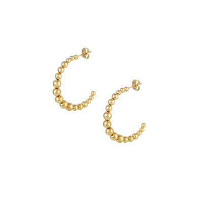 BUBBLY HOOPS GOLD