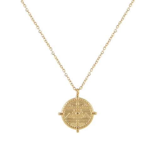 YOUR LUCKY COIN PENDANT GOLD