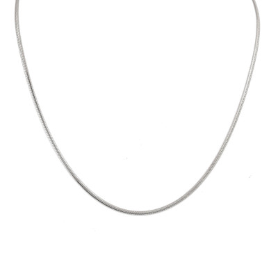 DELICATE SNAKE CHAIN SILVER