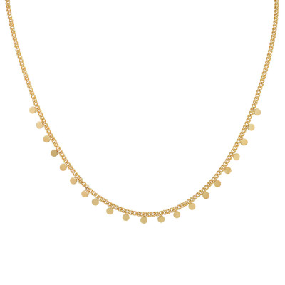 TINY DOTS NECKLACE GOLD
