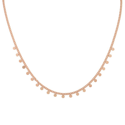 TINY DOTS NECKLACE ROSE