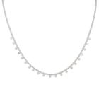 TINY DOTS NECKLACE SILVER