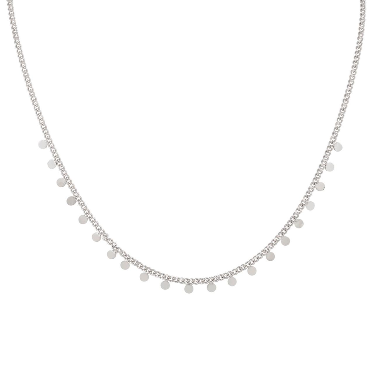 TINY DOTS NECKLACE SILVER