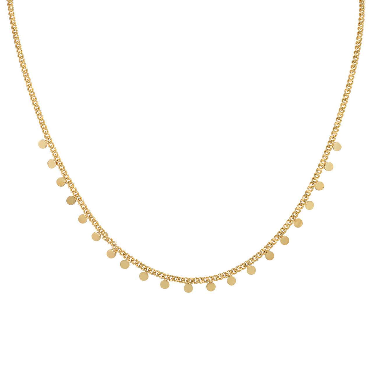 TINY DOTS NECKLACE GOLD