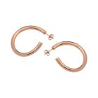 DO THE TWIST HOOPS ROSE