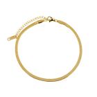 SNAKE CHAIN ANKLET GOLD